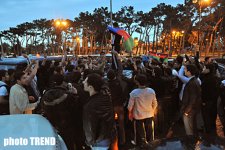 "Avroviziya 2011" qələbəsi Bakıda qeyd olunmağa başlandı (FOTOSESSIYA)
