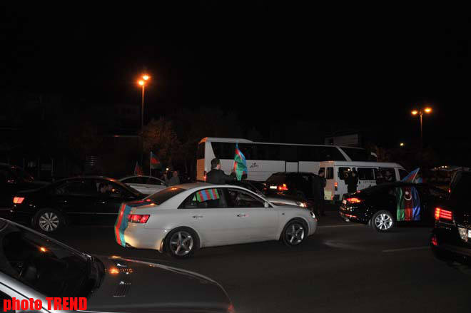 "Avroviziya 2011" mahnı müsabiqəsinin qalibləri Bakıya qayıdıblar (FOTO)