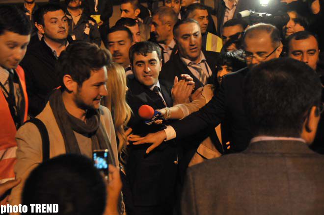 "Avroviziya 2011" mahnı müsabiqəsinin qalibləri Bakıya qayıdıblar (FOTO)