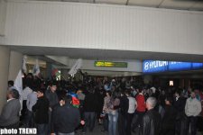 "Avroviziya 2011" mahnı müsabiqəsinin qalibləri Bakıya qayıdıblar (FOTO)