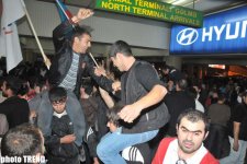 "Avroviziya 2011" mahnı müsabiqəsinin qalibləri Bakıya qayıdıblar (FOTO)