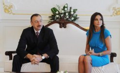 Prezident İlham Əliyev və xanımı "Eurovision-2011" mahnı müsabiqəsində qələbə qazanmış Azərbaycan nümayəndələrini qəbul edib (ƏLAVƏ OLUNUB) (FOTO)