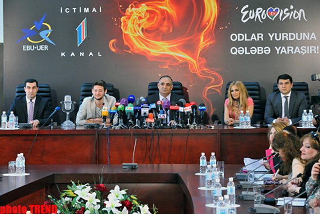 "Eurovision-2011"-in qalibi həyəcanlı olduğundan Azərbaycan bayrağını səhnəyə çıxarmayıb (FOTO)