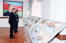 Azərbaycan Prezidenti DSX əməkdaşları üçün inşa edilmiş yeni yaşayış kompleksinin açılışında iştirak edib (FOTO)