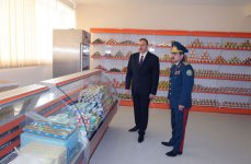 Azərbaycan Prezidenti DSX əməkdaşları üçün inşa edilmiş yeni yaşayış kompleksinin açılışında iştirak edib (FOTO)