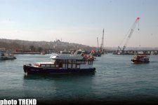 Sehrli İstanbul! Gəmi gəzintisi ilə Fatih Sultan Mehmet körpüsünün altından görünən meqapolis (FOTO)