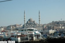 Sehrli İstanbul! Gəmi gəzintisi ilə Fatih Sultan Mehmet körpüsünün altından görünən meqapolis (FOTO)