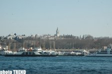 Sehrli İstanbul! Gəmi gəzintisi ilə Fatih Sultan Mehmet körpüsünün altından görünən meqapolis (FOTO)