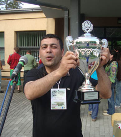 Litvada Azərbaycan jurnalistləri həm futbol oynadı, həm də Dağlıq Qarabağ həqiqətlərindən danışdı (FOTO)