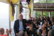 Azərbaycanlı musiqiçilər Trabzonda Türkiyənin idman nazirini necə heyrətləndirdilər? (FOTO)