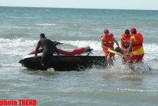 Azərbaycanda çimərlik mövsümünün açılışı ilə bağlı xilasetmə məntəqələrinə baxış keçirilib (FOTO)