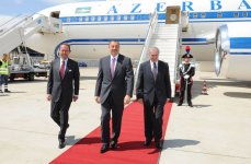 Azərbaycan Prezidenti İtaliyada səfərdədi (FOTO)