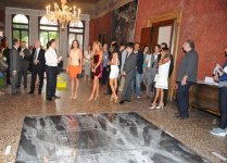 Mehriban Əliyeva Venesiya Biennalesində Azərbaycan pavilyonunun rəsmi açılış mərasimində iştirak edib (FOTO)