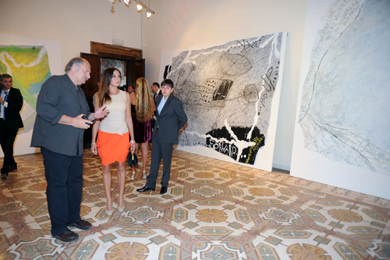 Mehriban Əliyeva Venesiya Biennalesində Azərbaycan pavilyonunun rəsmi açılış mərasimində iştirak edib (FOTO)