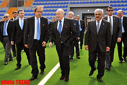 Bakıda FİFA və UEFA prezidentlərinin iştirakı ilə yeni stadionun açılışı olub (FOTO)