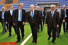 Bakıda FİFA və UEFA prezidentlərinin iştirakı ilə yeni stadionun açılışı olub (FOTO)