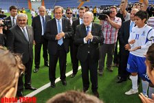 Bakıda FİFA və UEFA prezidentlərinin iştirakı ilə yeni stadionun açılışı olub (FOTO)