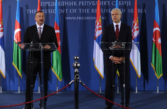 Balkan regionunu Xəzər və Qafqaz regionları ilə birləşdirəcək layihələr var - Azərbaycan Prezidenti (ƏLAVƏ OLUNUB) (FOTO)