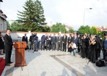 İlham Əliyev Azərbaycanın Serbiyadakı səfirliyinin açılışında iştirak edib (FOTO)