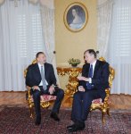 Azərbaycan Prezidentinin Sloveniya Prezidenti ilə təkbətək görüşü keçirilib (FOTO)