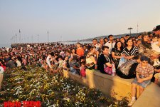 Bakıda Milli Qurtuluş günü ilə bağlı konsert proqramı və atəşfəşanlıq düzənlənib (FOTOSESSİYA)