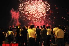 Bakıda Milli Qurtuluş günü ilə bağlı konsert proqramı və atəşfəşanlıq düzənlənib (FOTOSESSİYA)