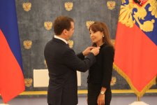 Nərgiz Paşayeva: "Dostluq ordeni" ali, gözəl məna və əhəmiyyətə malik olan xüsusi mükafatdır (ƏLAVƏ OLUNUB-2) (FOTO)