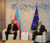 Prezident İlham Əliyev: Dağlıq Qarabağ münaqişəsi ilə bağlı status-kvo qəbuledilməzdir və dəyişilməlidir (ƏLAVƏ OLUNUB 2)(FOTO)