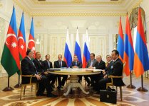 Azərbaycan, Rusiya və Ermənistan prezidentləri Dağlıq Qarabağ münaqişəsinin həlli ilə bağlı razılığa gələ bilməyiblər (FOTO)