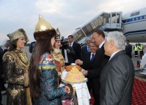 Azərbaycan Prezidenti İlham Əliyev Rusiya Federasiyasının Tatarıstan Respublikasına işgüzar səfərə gəlmişdir (FOTO)