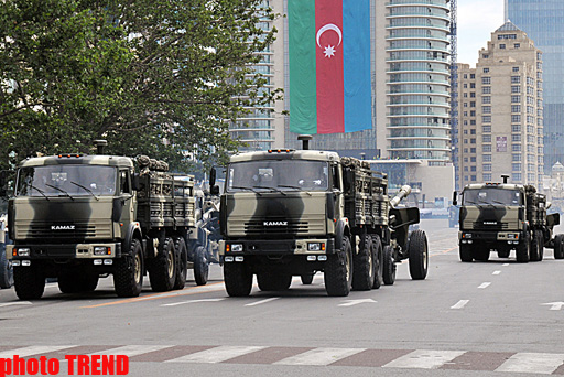 Bakıda hərbi parada hazırlıq gedir (FOTO)