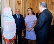 Azərbaycanın birinci xanımı Mehriban Əliyevaya Krans Montana Forumunun Qızıl medalı təqdim olunub (FOTO)