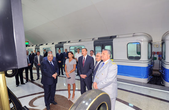 2015-ci ilə qədər Bakıda əlavə 6 metro stansiyası tikiləcək - Prezident İlham Əliyev (ƏLAVƏ OLUNUB) (FOTO)