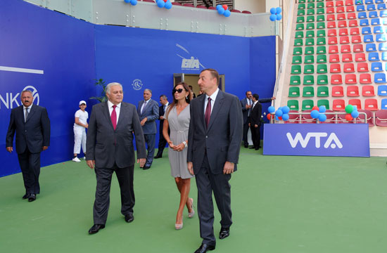 Tennis idman növünün Azərbaycanda böyük və gözəl gələcəyi olacaqdır - Prezident İlham Əliyev (ƏLAVƏ OLUNUB)(FOTO)