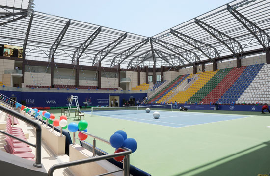 Tennis idman növünün Azərbaycanda böyük və gözəl gələcəyi olacaqdır - Prezident İlham Əliyev (ƏLAVƏ OLUNUB)(FOTO)