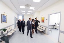 Azərbaycan Prezidenti və xanımı Bakıda Xüsusi Dövlət Mühafizə Xidmətinin Müalicə-Diaqnostika Mərkəzinin açılışında iştirak ediblər (FOTO)