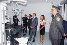 Azərbaycan Prezidenti və xanımı Bakıda Xüsusi Dövlət Mühafizə Xidmətinin Müalicə-Diaqnostika Mərkəzinin açılışında iştirak ediblər (FOTO)