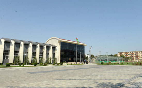 Prezident İlham Əliyev Sumqayıtda 1 saylı Uşaq-Gənclər İdman Məktəbinin açılışında iştirak edib (FOTO)