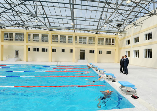 Prezident İlham Əliyev Sumqayıtda 1 saylı Uşaq-Gənclər İdman Məktəbinin açılışında iştirak edib (FOTO)