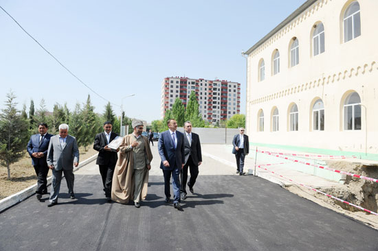 Sumqayıtdakı Cümə məscidi Prezidentin tapşırığı ilə yenidən qurulur (FOTO)