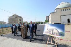 Sumqayıtdakı Cümə məscidi Prezidentin tapşırığı ilə yenidən qurulur (FOTO)
