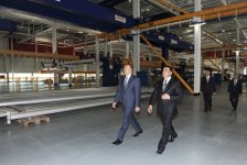 İlham Əliyev Sumqayıt Texnologiyalar Parkında yaradılan yeni müəssisələrlə tanış olub (FOTO)
