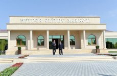 Prezident İlham Əliyev Xızıda Heydər Əliyev Mərkəzinin açılışında iştirak edib (FOTO)