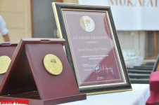 Azərbaycanın media nümayəndələrinə mükafatlar təqdim edilib (FOTO)