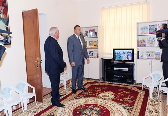 Prezident İlham Əliyev Şabran Uşaq Yaradıcılıq Mərkəzinin açılışında iştirak edib (FOTO)