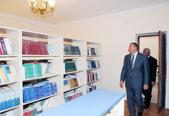 Prezident İlham Əliyev Şabran Uşaq Yaradıcılıq Mərkəzinin açılışında iştirak edib (FOTO)