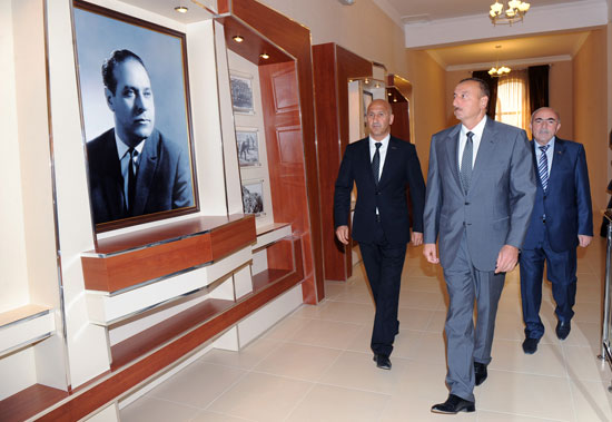 Azərbaycan Prezidenti İlham Əliyev Siyəzəndə Heydər Əliyev Mərkəzinin açılışında iştirak edib (ƏLAVƏ OLUNUB) (FOTO)