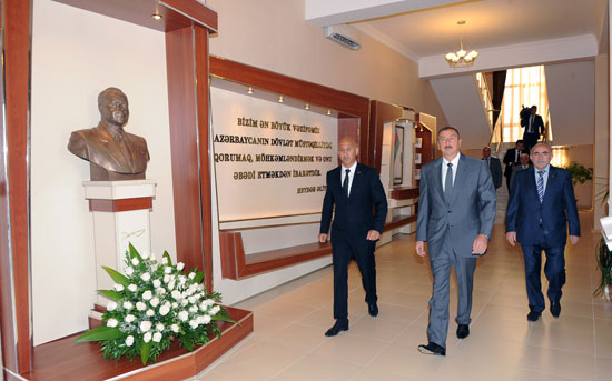 Azərbaycan Prezidenti İlham Əliyev Siyəzəndə Heydər Əliyev Mərkəzinin açılışında iştirak edib (ƏLAVƏ OLUNUB) (FOTO)