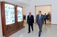 Azərbaycan Prezidenti Şabranda inşa olunmuş Heydər Əliyev Mərkəzinin açılışında iştirak edib (FOTO)