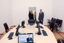 Azərbaycan Prezidenti Şabranda inşa olunmuş Heydər Əliyev Mərkəzinin açılışında iştirak edib (FOTO)